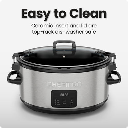 7 Qt. Slow Cooker with Locking Lid