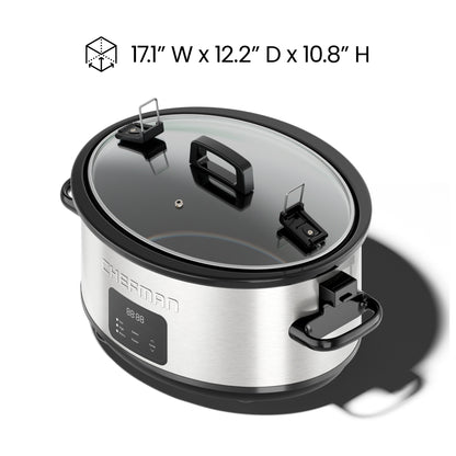 7 Qt. Slow Cooker with Locking Lid