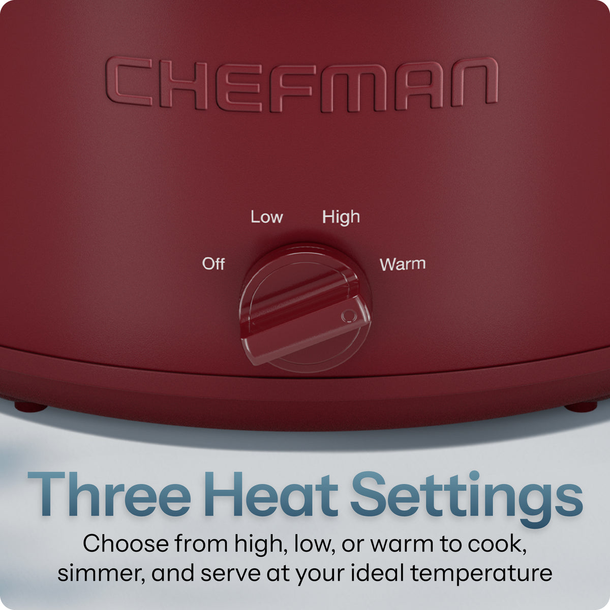 7 Qt. Slow Cooker - Red
