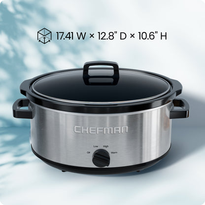 7 Quart Stainless Steel Slow Cooker