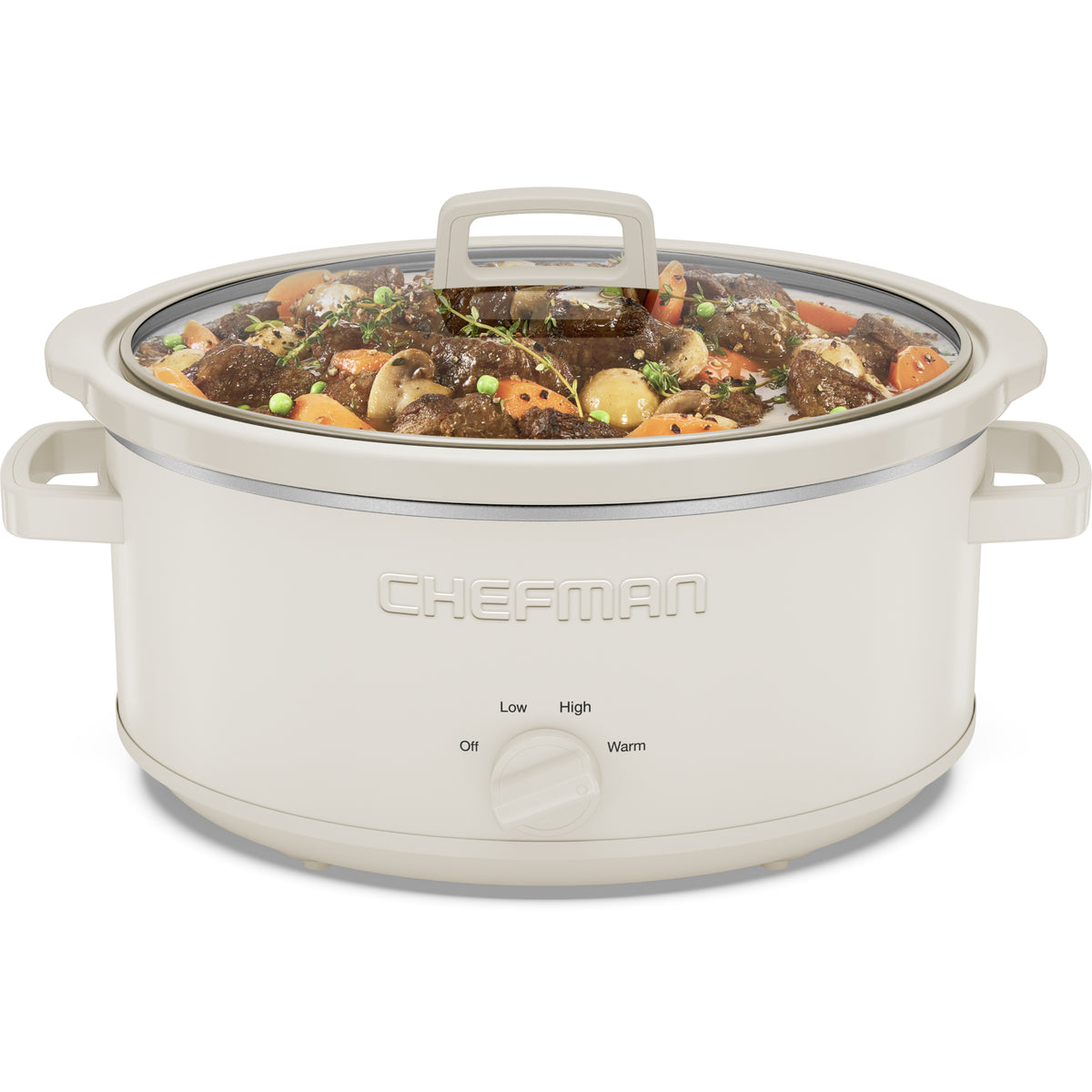7 Qt. Slow Cooker - White