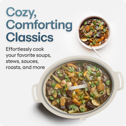 7 Qt. Slow Cooker - White