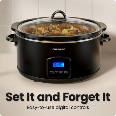 8 Qt. Digital Slow Cooker