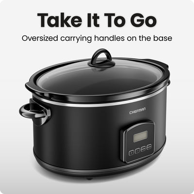 8 Qt. Digital Slow Cooker