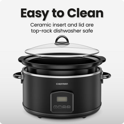 8 Qt. Digital Slow Cooker