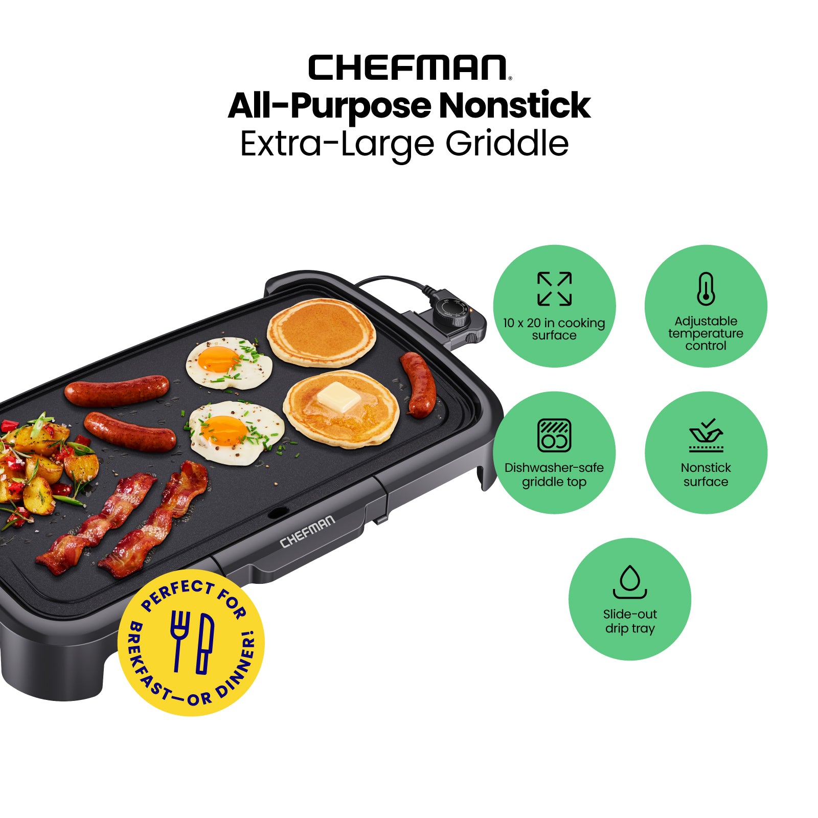 All-Purpose Nonstick Extra-Large Griddle
