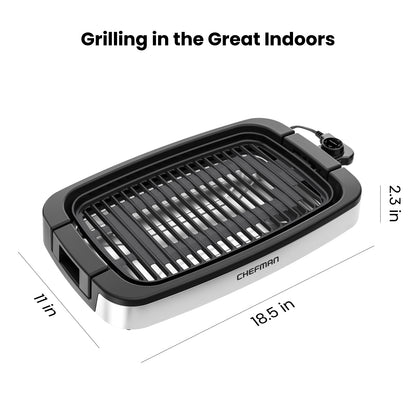 Smokeless Indoor Grill - Stainless Steel