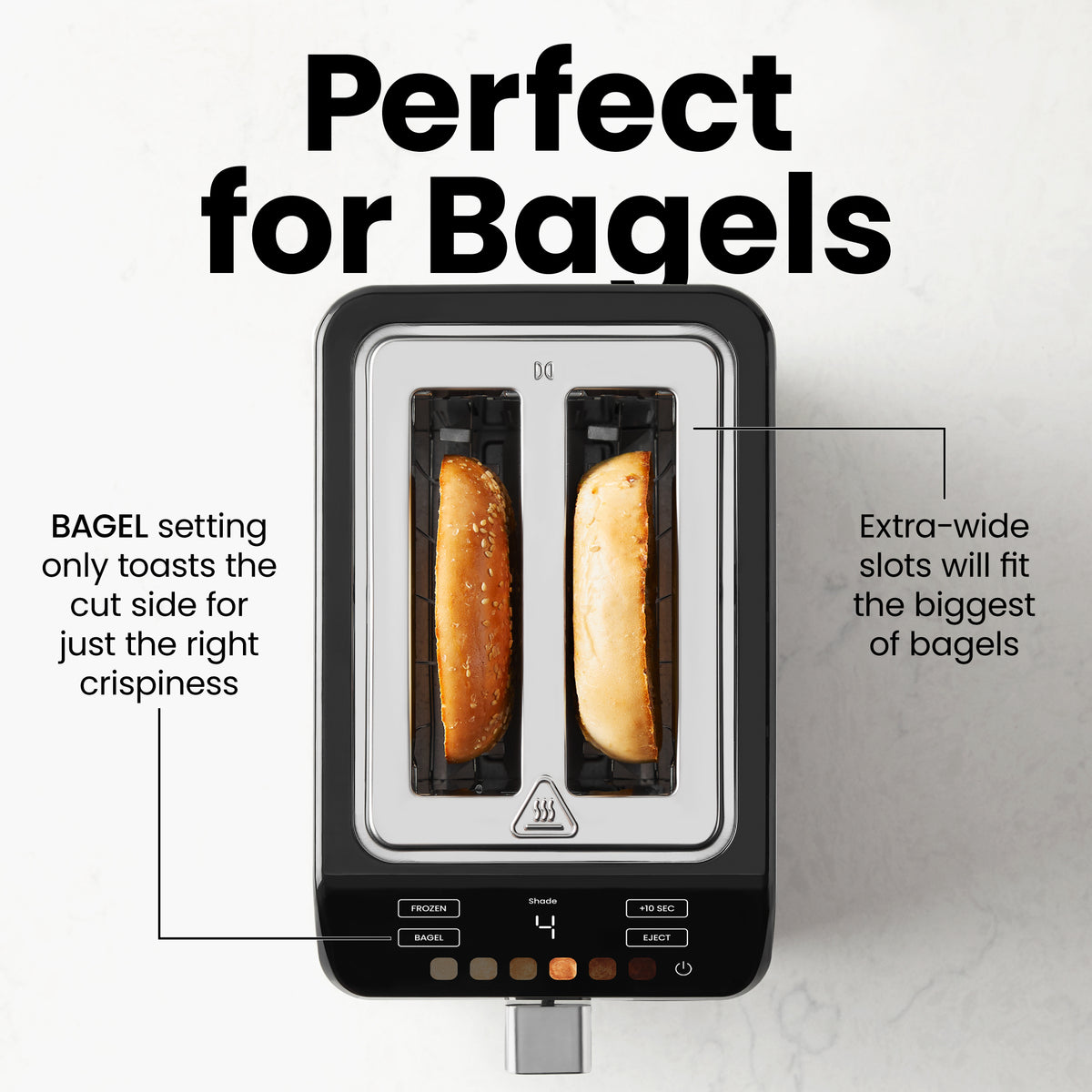 Smart Touch™ 2 Slice Digital Toaster – Chefman