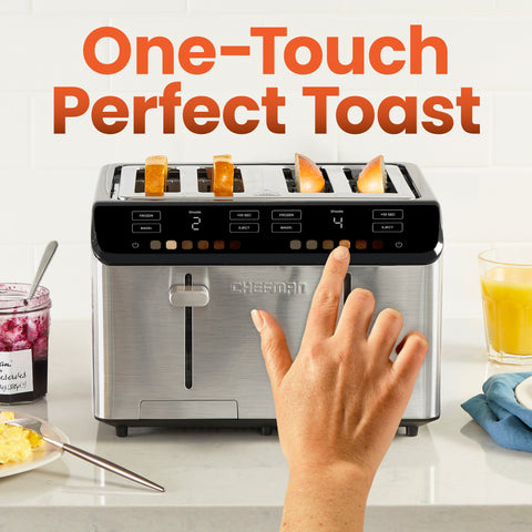 Smart Touch™ 4 Slice Digital Toaster