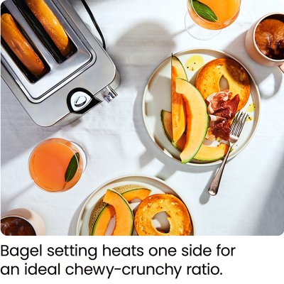 2-Slice Pop-Up Stainless-Steel Toaster