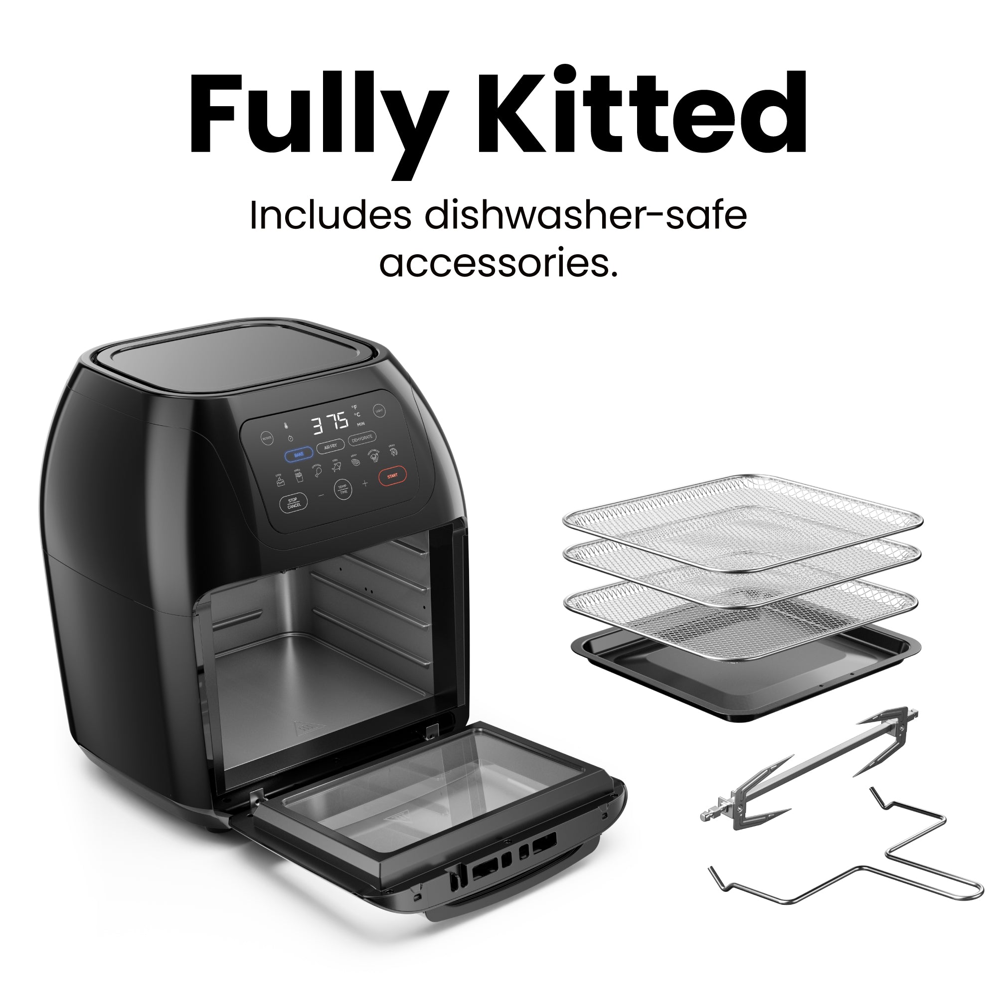 Multifunctional Digital Air Fryer - 10 Quart