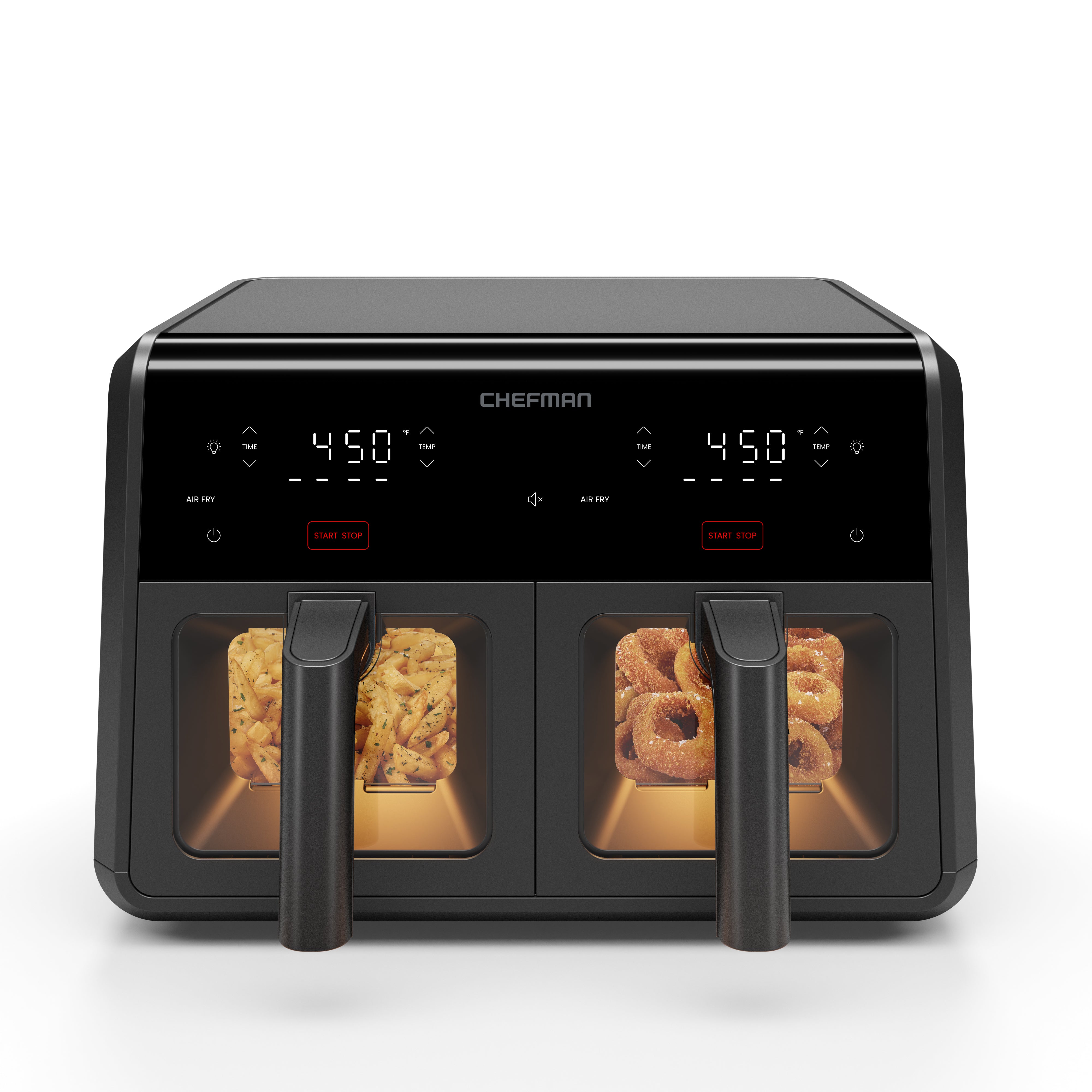 9 Qt. TurboFry Dual Basket Air Fryer with DC Motor