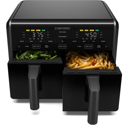 9 Qt. TurboFry® Dual Basket Air Fryer
