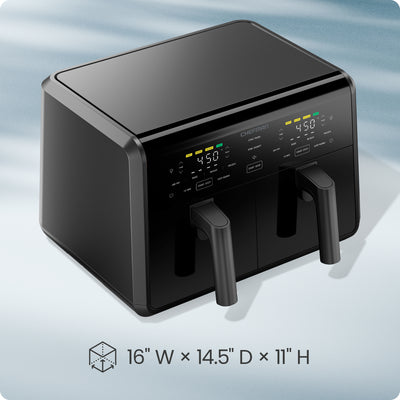 9 Qt. TurboFry® Dual Basket Air Fryer