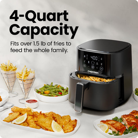 TurboFry® Touch 4-Quart Digital Air Fryer