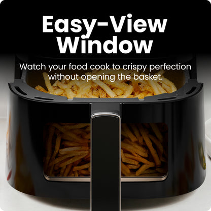 TurboFry Touch Easy-View 4-Quart Digital Air Fryer