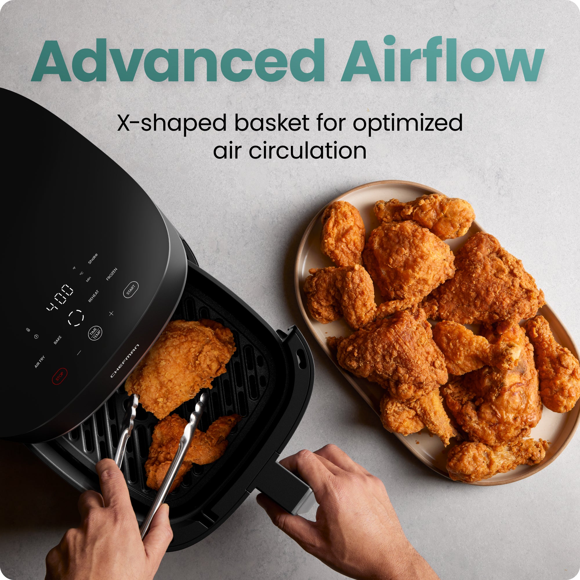 Chefman TurboX Air Fryer - Thumbnail 3