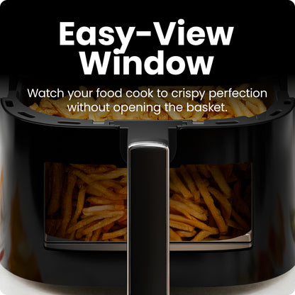 TurboFry Touch Easy-View 6-Quart Digital Air Fryer