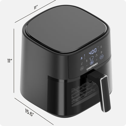 TurboFry Touch Easy-View 6-Quart Digital Air Fryer