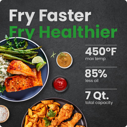 TurboFry® 7-Quart Digital Air Fryer