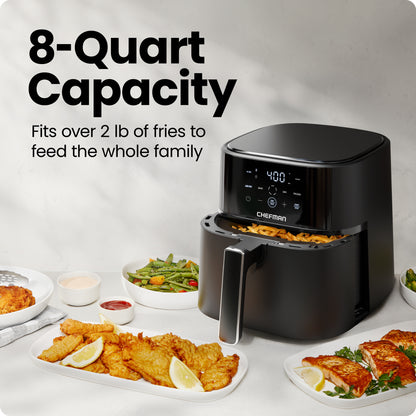 TurboFry 8 Qt. Air Fryer w/ High Fry