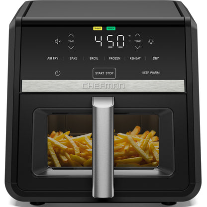 9 Qt. TurboFry 7-in-1 Air Fryer with Powerful DC Motor