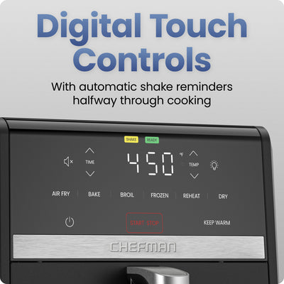 9 Qt. TurboFry® 7-in-1 Air Fryer with Powerful DC Motor
