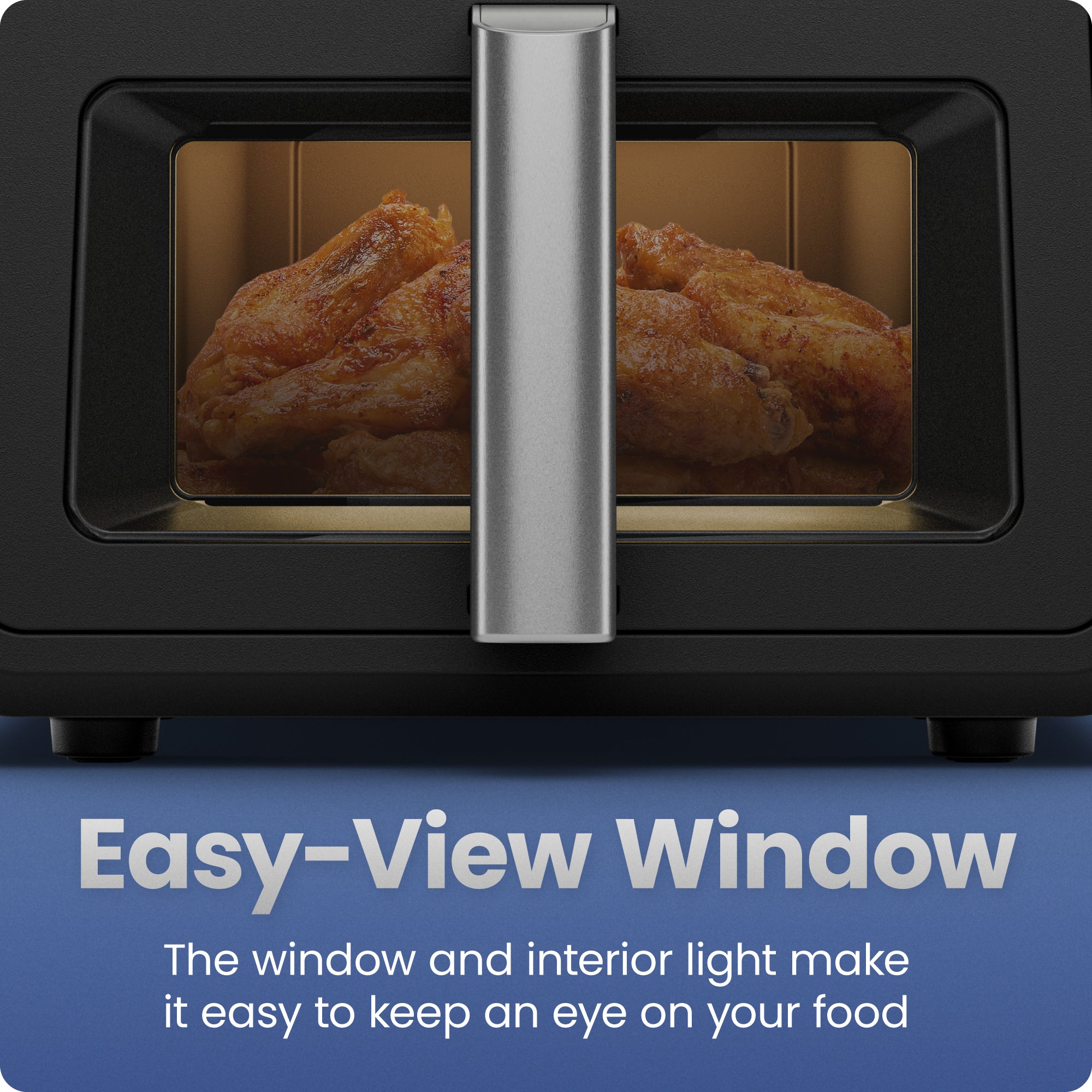 9 Qt. TurboFry 7-in-1 Air Fryer with Powerful DC Motor