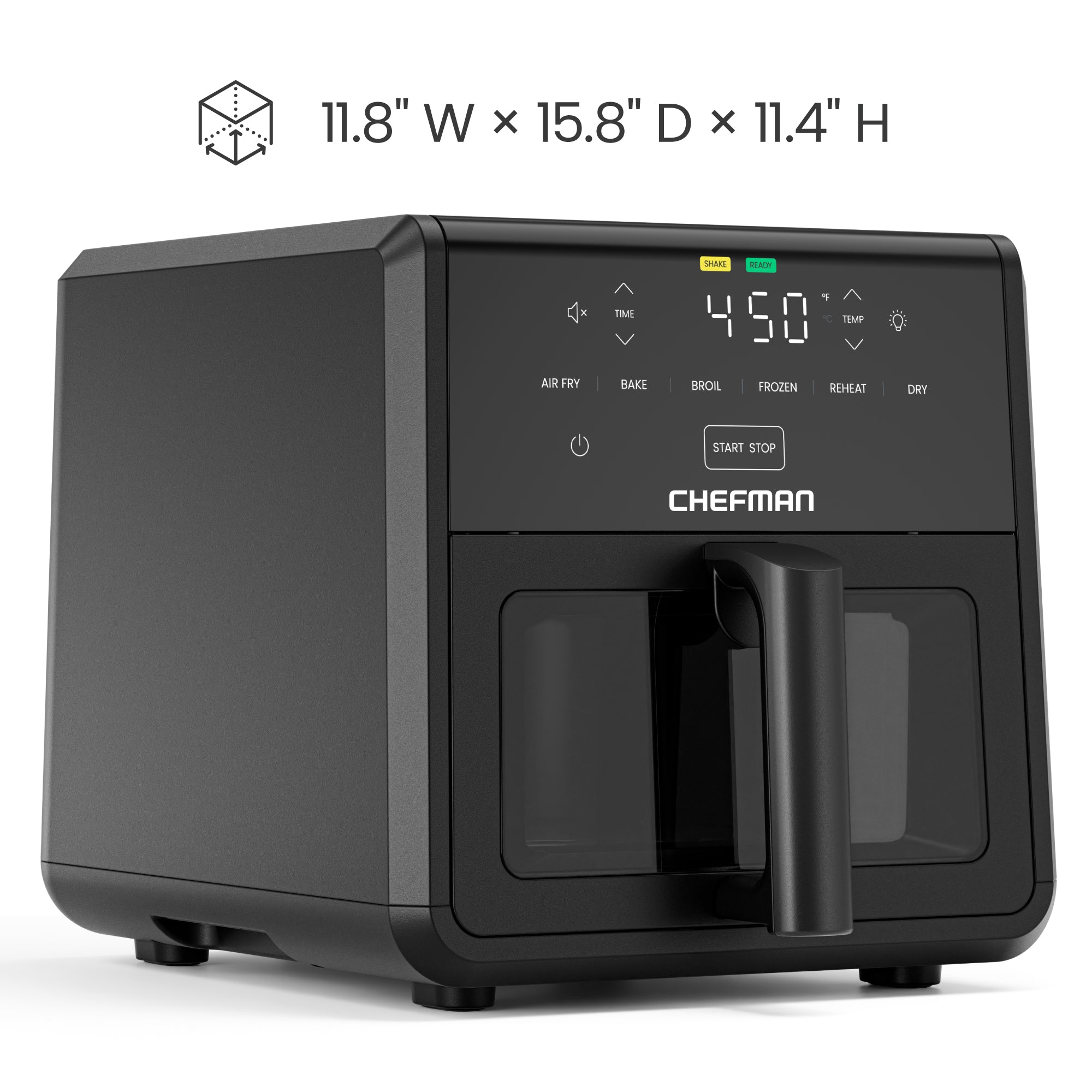 9 Qt. TurboFry Air Fryer - Black