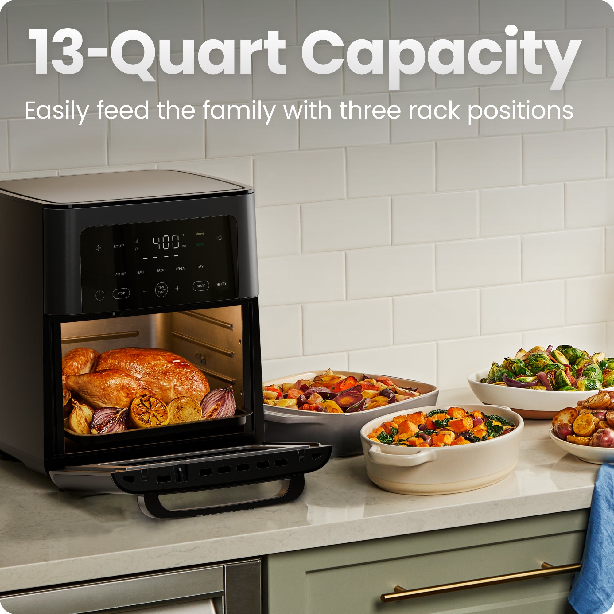 13-Quart Multifunctional Air Fryer+