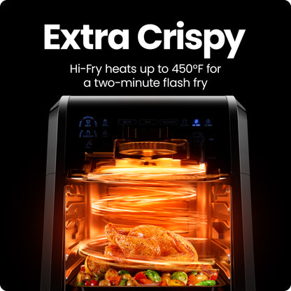 Multifunctional Digital Air Fryer w/ Integrated Smart Thermometer - 12 Quart