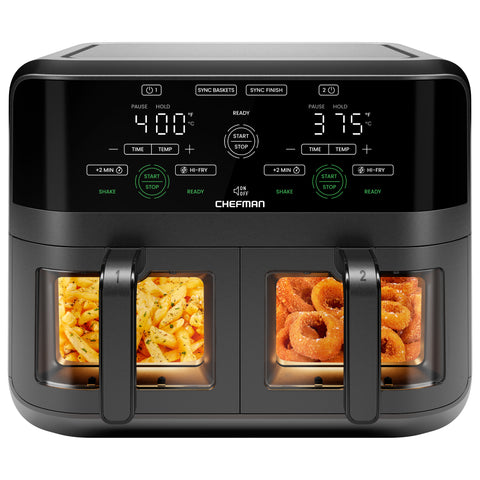 TurboFry Touch Dual-Window Air Fryer