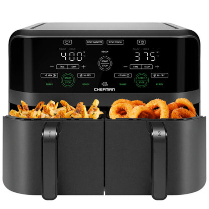 TurboFry Touch 6 Qt. Dual-Basket Air Fryer