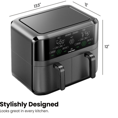 TurboFry Touch 6 Qt. Dual-Basket Air Fryer