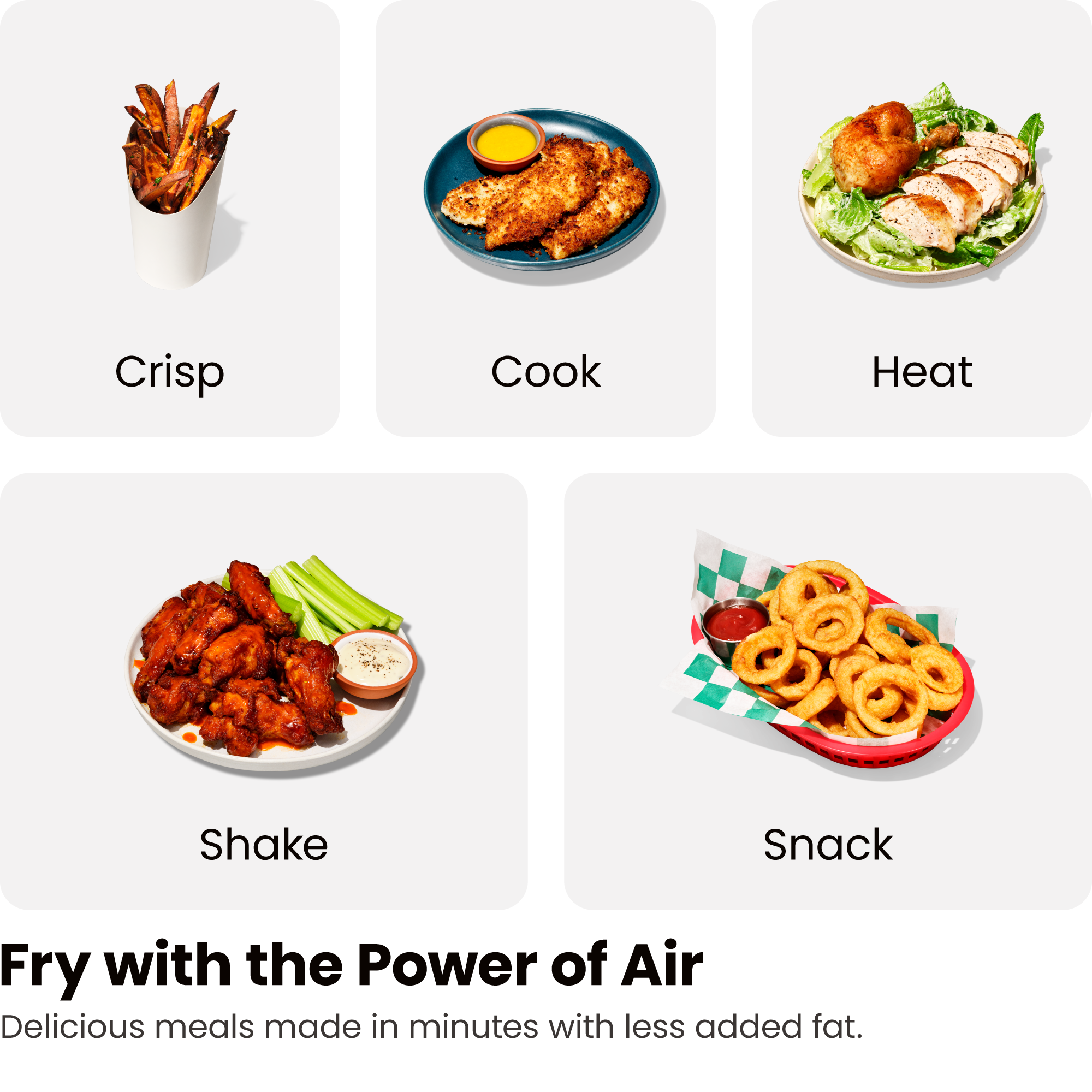 Double Basket Air Fryer - 9 Quart