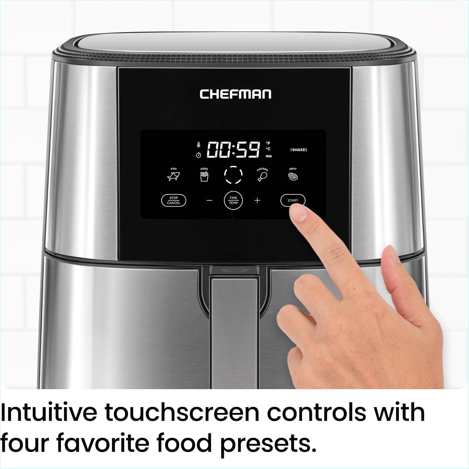 TurboFry Touch Stainless Air Fryer