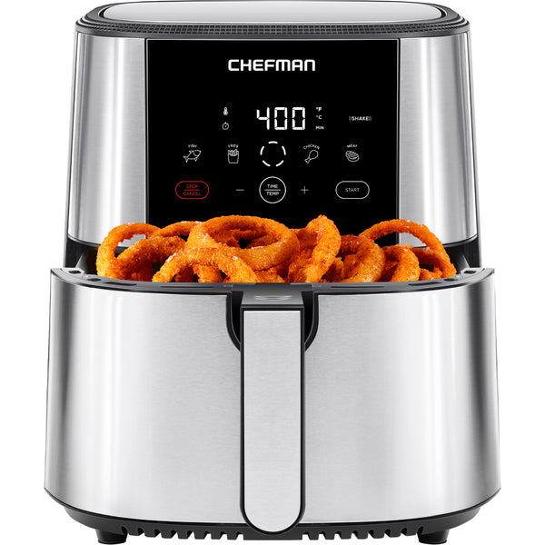Chefman TurboFry Touch Stainless-Steel Air Fryer