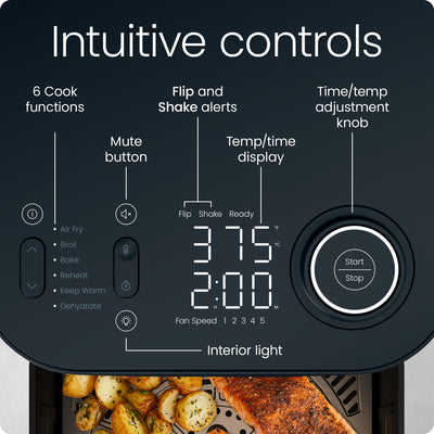 Crispinator® 8 Qt. Air Fryer