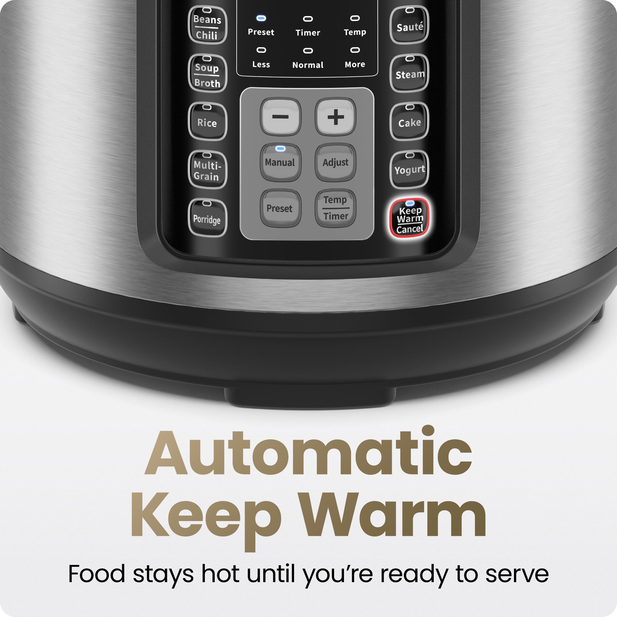 6-Quart 13-in-1 Multicooker