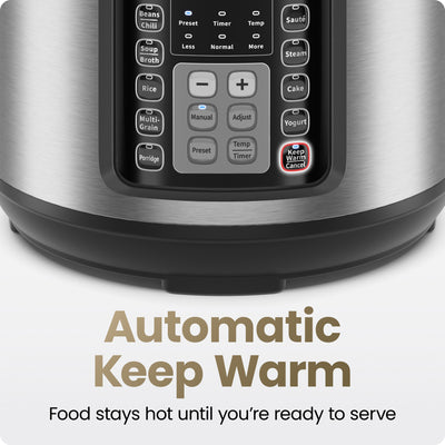 6-Quart 13-in-1 Multicooker