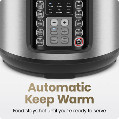 6-Quart 13-in-1 Multicooker