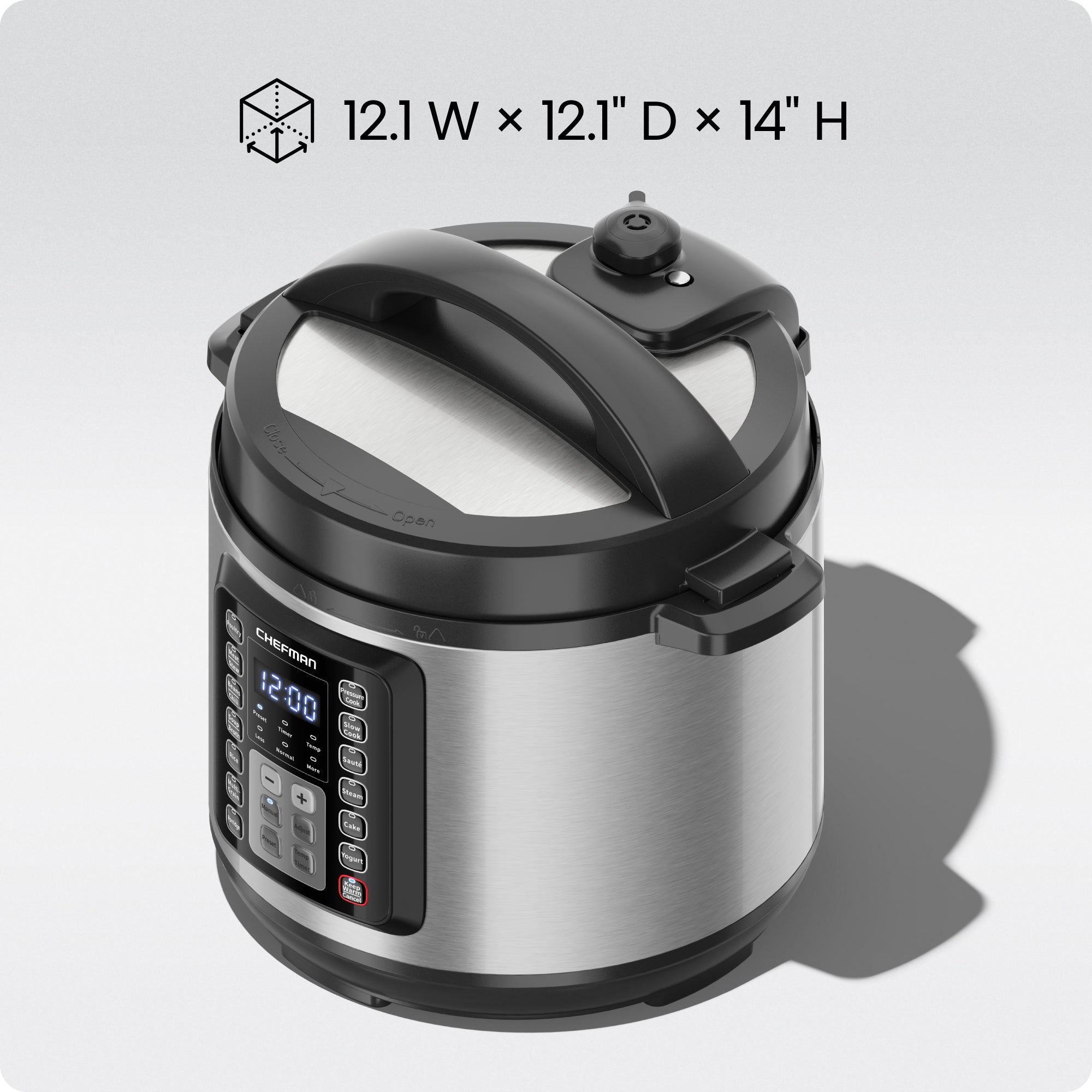 6-Quart 13-in-1 Multicooker – Chefman