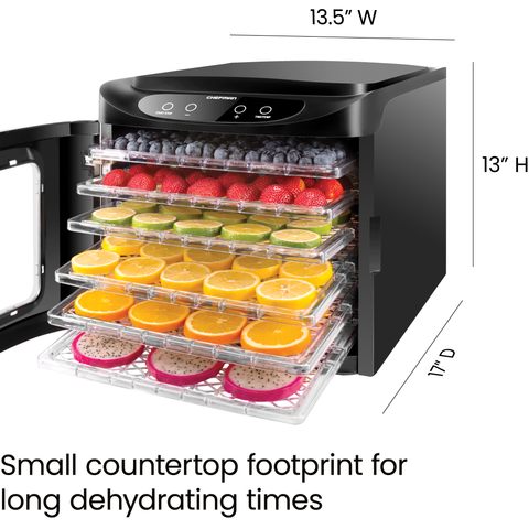 6-Tray Touch Screen Food Dehydrator