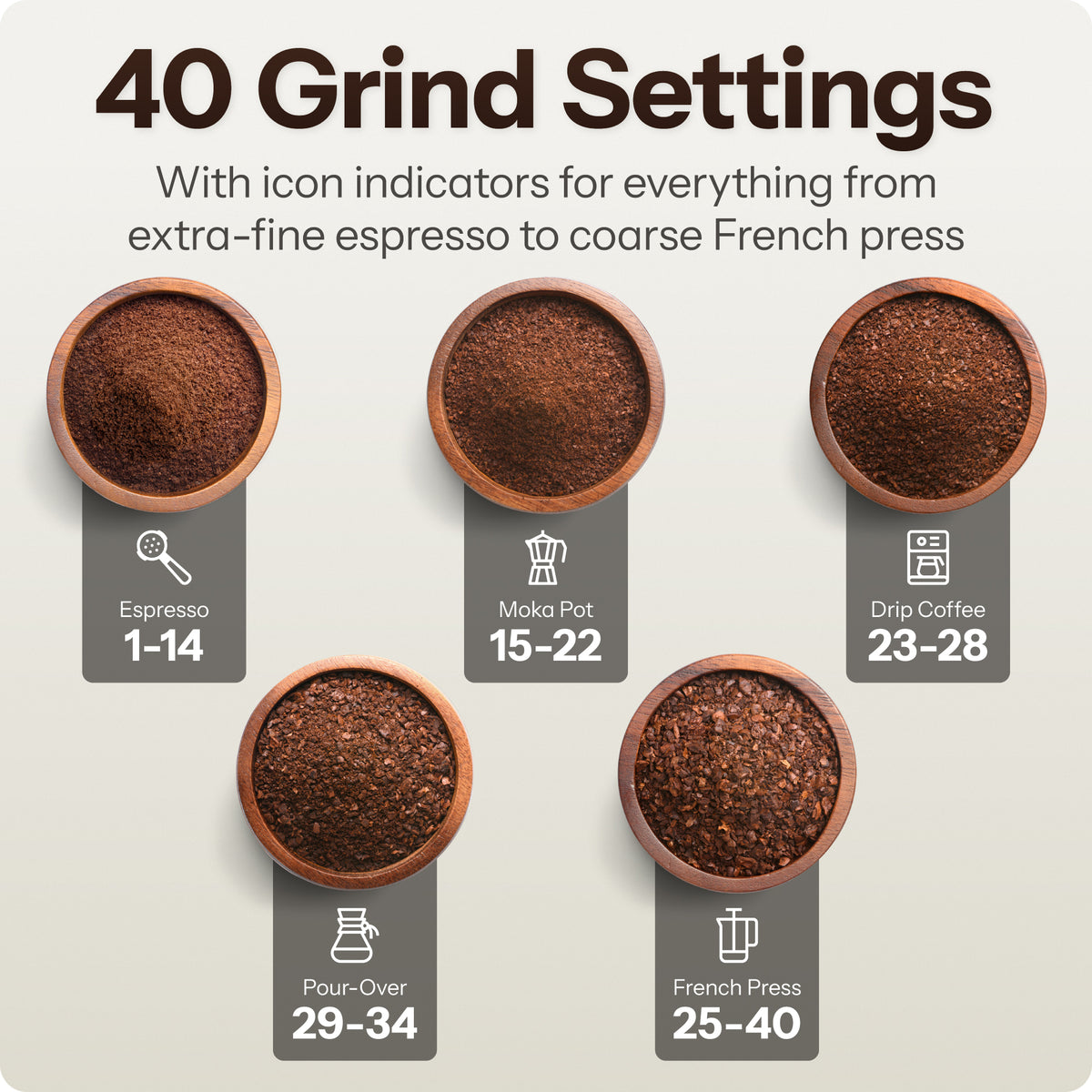 Conical Burr Coffee Grinder