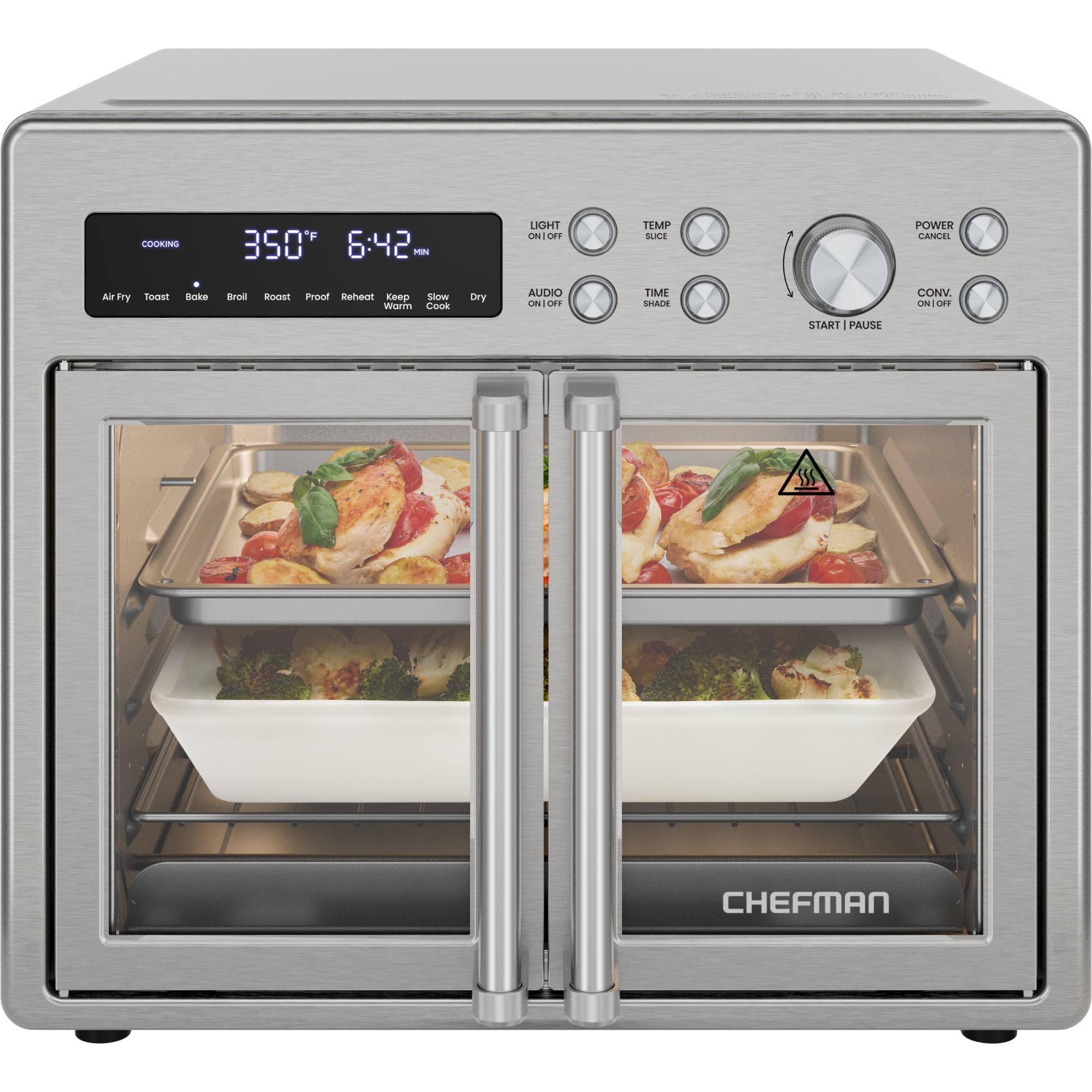 Digital French Door Air Fryer + Oven – Chefman