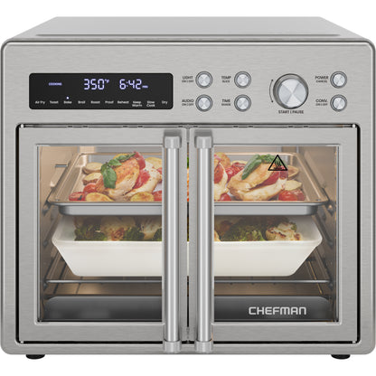 Digital French Door Air Fryer + Oven