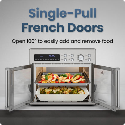 Digital French Door Air Fryer + Oven