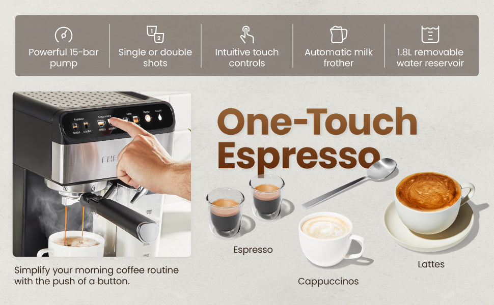 Chefman CaféMaster Pro Espresso Machine