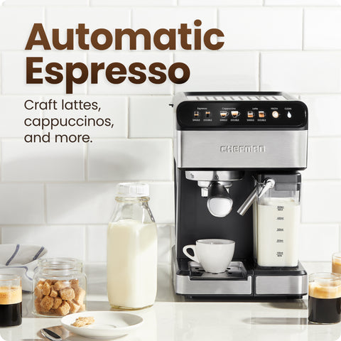 CaféMaster Pro Espresso Machine