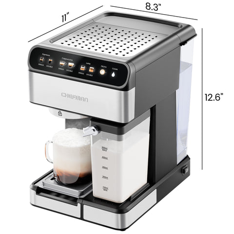 CaféMaster Pro Espresso Machine